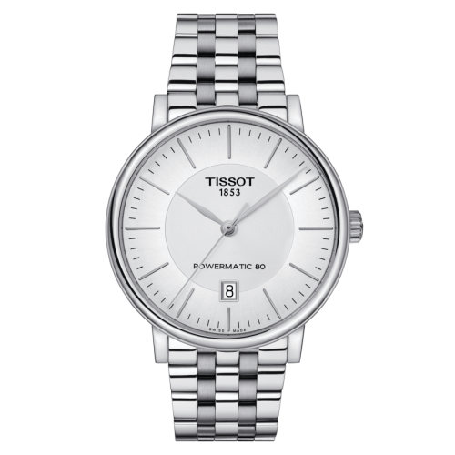 Tissot Carson Premium Powermatic 80 Stainless Steel / Silver / Bracelet